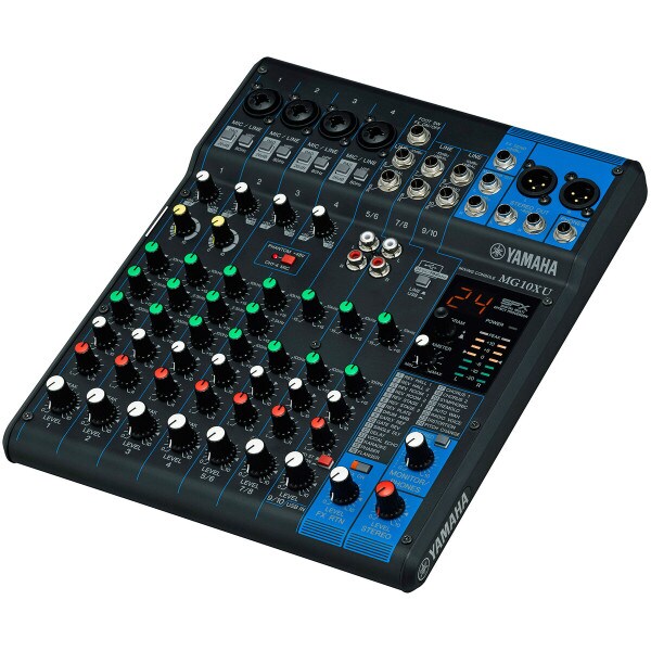 Main product image for Yamaha MG10XU 10 Channel USB Stereo Mixing Console 247-6033